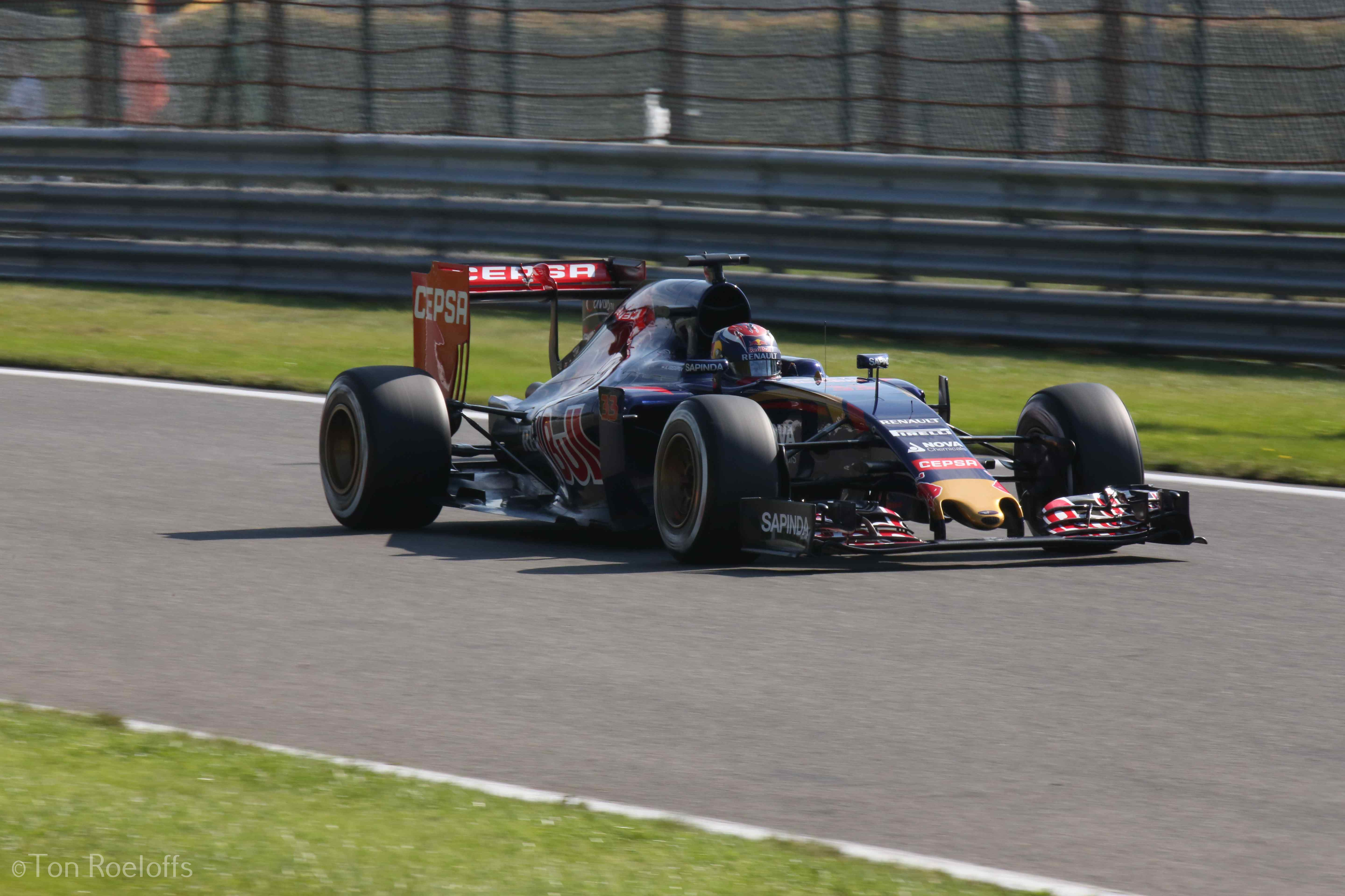 Verstappen pitbox